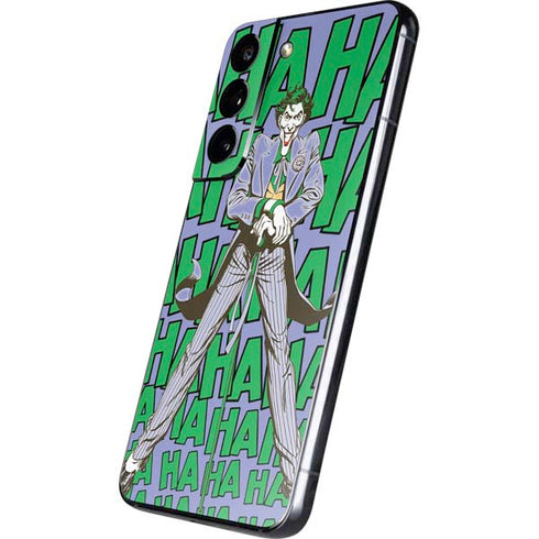 DC Comics The Joker Vintage pose pattern Galaxy S22 Skin